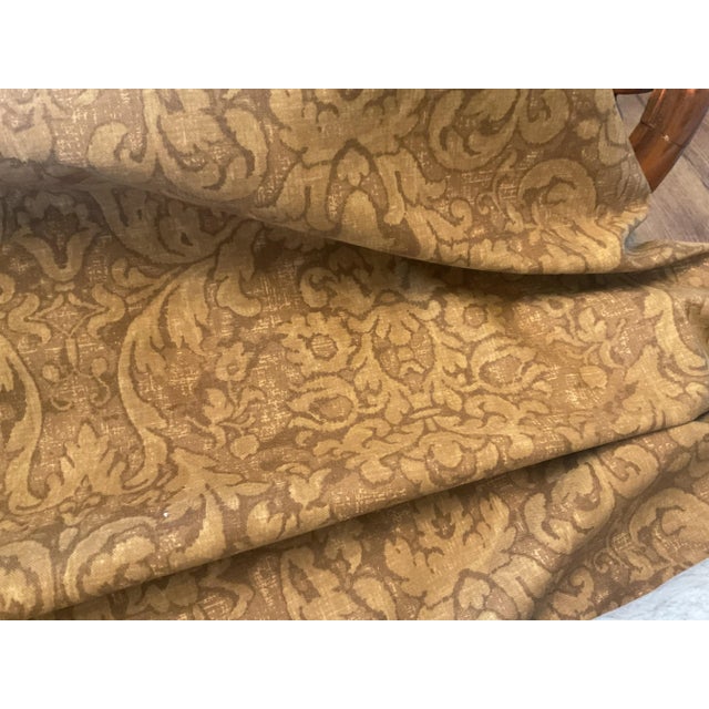 Ralph Lauren Ralph Lauren Evanston Damask Fabric 16 Yard Bolt For Sale - Image 4 of 10