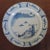 Antique 18th c. Delft charger plate decorated in blue & white glaze. Although from Holland, the decoration mimics Kangxi...