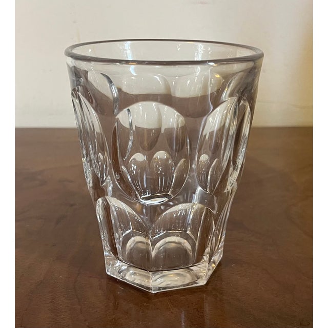 Large Antique Mid 19th Century American Classical Ashburton Flint Glass Whiskey Tumbler or Flip, Circa 1850 For Sale - Image 16 of 17
