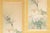 Japanese Showa Era Oda Hideaki, "Peonies and Blue Birds" Japanese Silk Scroll Painting For Sale - Image 3 of 15