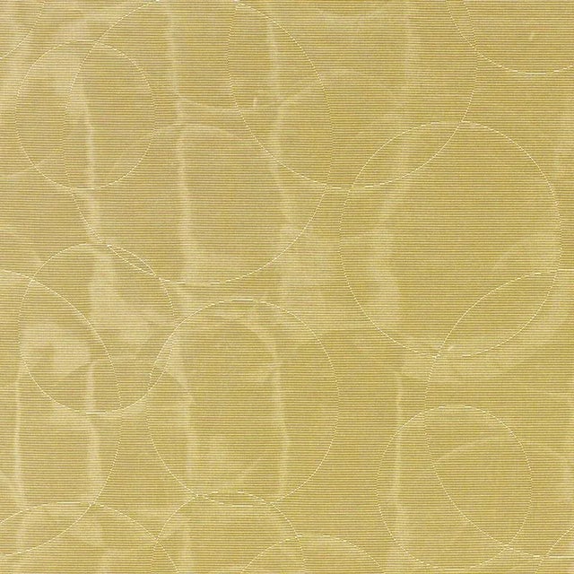 Contemporary Sample - Schumacher Effervescence Fabric in Citrine For Sale - Image 3 of 3