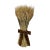 Vintage Boho Chic Rustic Thanksgiving Natural Wheat Sheaf Decorative Object Holiday Accent. For Sale
