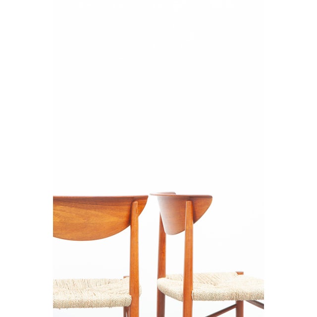 Wood Vintage Teak Dining Chairs by Peter Hvidt and Orla Mølgaard-Nielsen for Søborg Møbelfabrik, 1950s, Set of 4 For Sale - Image 7 of 18