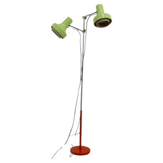 Mid-Century Floor Lamp attributed to Josef Hurka for Napako, Czechoslovakia, 1960s For Sale