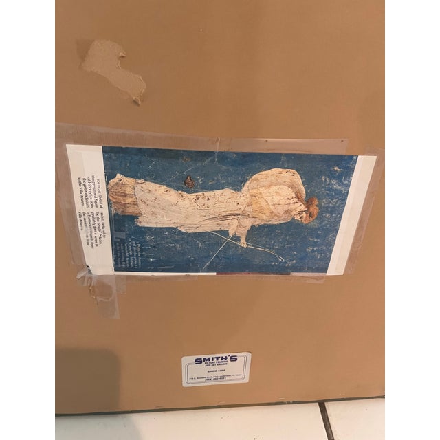 Late 20th Century Vintage Greco-Roman Diana the Huntress Fresco-Style Wall Art For Sale - Image 5 of 5