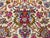 Antique Persian Kerman Lavar Rug, Hand-Knotted Wool, Floral Pattern, Ivory & Crimson, 9x12 For Sale In Chicago - Image 6 of 10