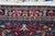 Vintage Oriental Geometric Floral Medallion Red Area Rug Mat Traditional 3 X 5' For Sale - Image 9 of 13