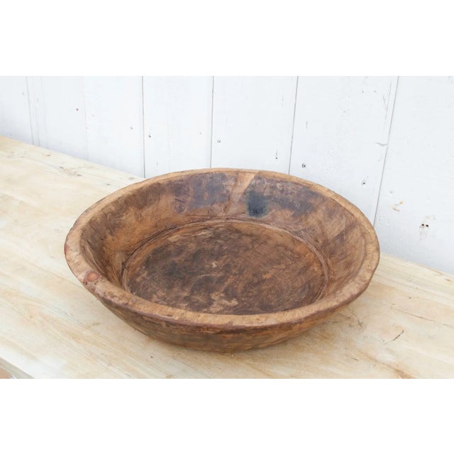 Large European Dough Bowl For Sale - Image 4 of 9
