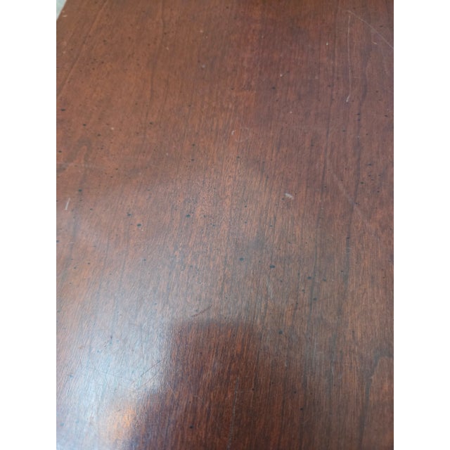 Chippendale Style Block Front 3 Drawer Nightstand Chest Bedside Table For Sale - Image 13 of 13