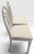 Late 20th Century Universal Furniture White Dining Chairs Arched Open Work Geometric Rounded Back Set of Six For Sale - Image 15 of 18