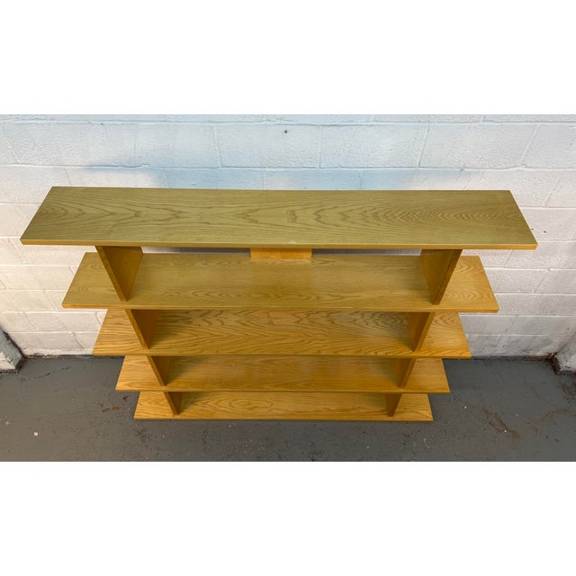 Mid 20th Century Mid-Century Style Modern Open Shelving Bookcase For Sale - Image 5 of 10