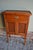 Wood Antique Oak Art Deco Hallway Cabinet For Sale - Image 7 of 9