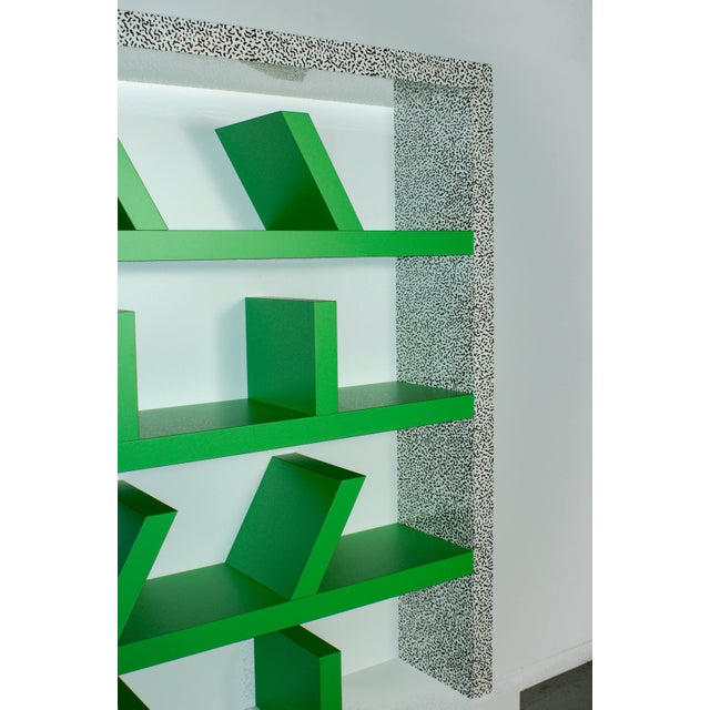 Suvretta Bookcase by Ettore Sottsass for Memphis Milan, 1981 For Sale - Image 3 of 6