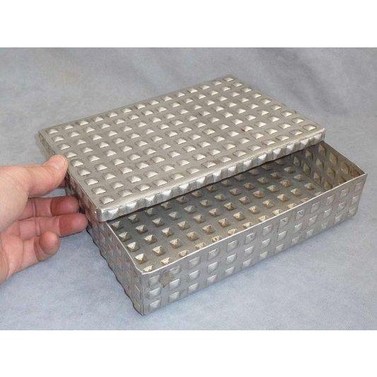 Early 20th Century Art Nouveau Aluminium Candy Box, Attributed by Josef Hoffmann For Sale - Image 6 of 11