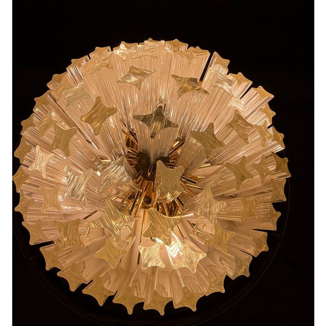 Asta Quadrilobo Ceiling Light in Murano Glass, Italy, 1960s For Sale - Image 16 of 18