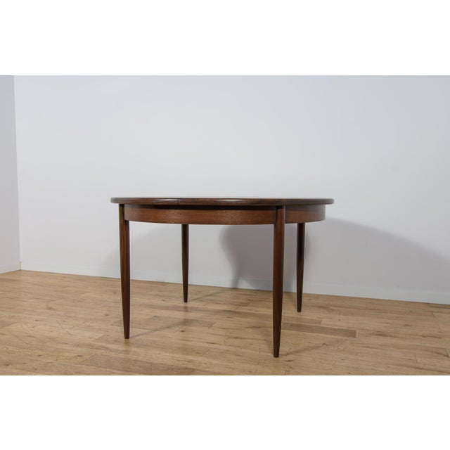 Mid-Century Round Teak Fresco Dining Table from G-Plan, United Kingdom, 1960s For Sale - Image 4 of 18