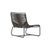 Brown Jordan Walter Lamb Aluminum Lounge Chair, Textured Pewter frame with Coal fabric For Sale - Image 13 of 13