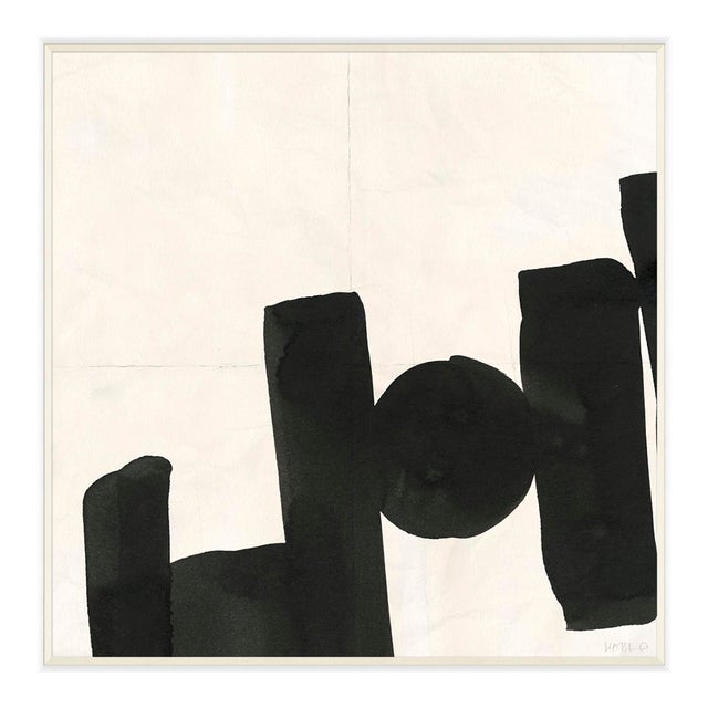 Formation (var. 2) by Susan Hable, White Frame For Sale
