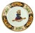 Chinoiserie Porcelain Plate from Casse Maillard, Paris, France, 19th Century For Sale