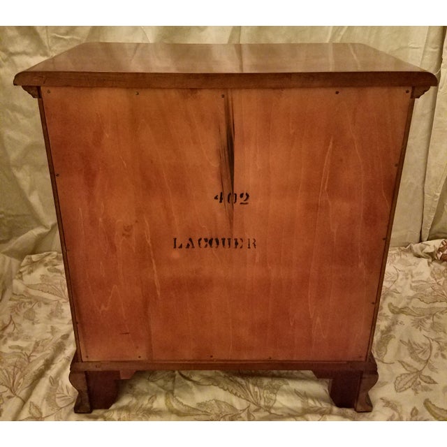 Mid Century Kling Furniture Co. Cherry Nightstand Chairish