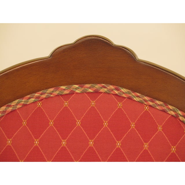 Modern Calico Corners Upholstered French Dining Room Chairs Set of 6