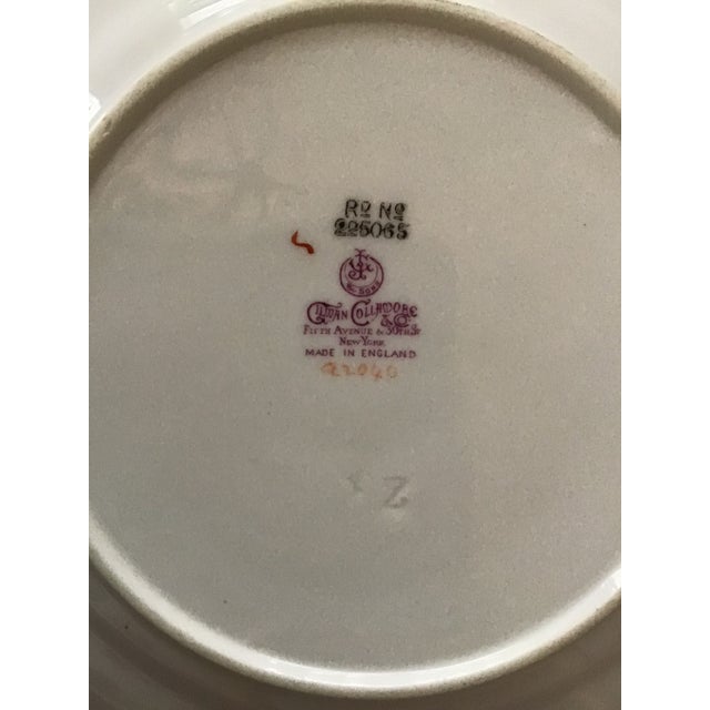 Ceramic 1920s Cauldron of England Antique Plates for Gillman Collamore of Fifth Avenue Ny- 18 Pieces For Sale - Image 7 of 8