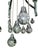 Mid-Century Modern Chromed Steel 6-Light Chandelier with Crystal Pendants attributed to Gaetano Sciolari, 1960s For Sale - Image 3 of 7