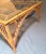 Mid Century Crespi Style Glass Bamboo Table For Sale In Fayetteville, AR - Image 6 of 11