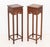 Chinese Pair of Chinese Hardwood Pedestal Stands For Sale - Image 3 of 8