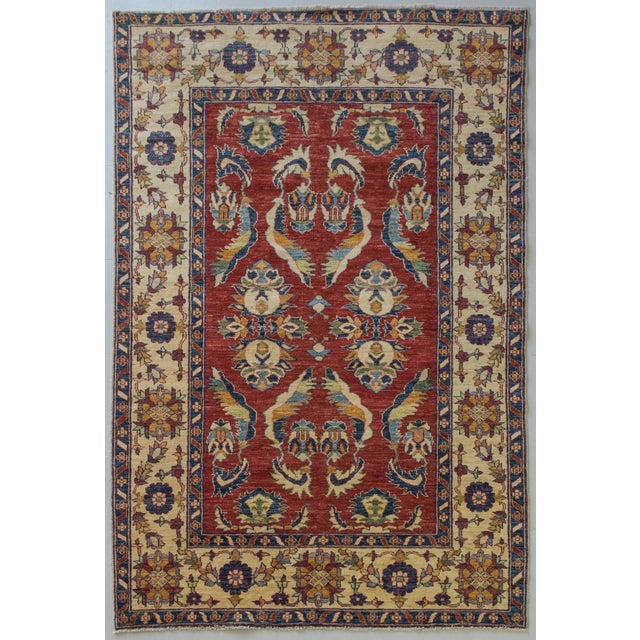 Traditional Sultanabad Handwoven Rug, 1970s For Sale - Image 12 of 12