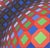 1970s Victor Vasarely "Bi-Okta B" Screenprint, 1973-75 For Sale - Image 5 of 8