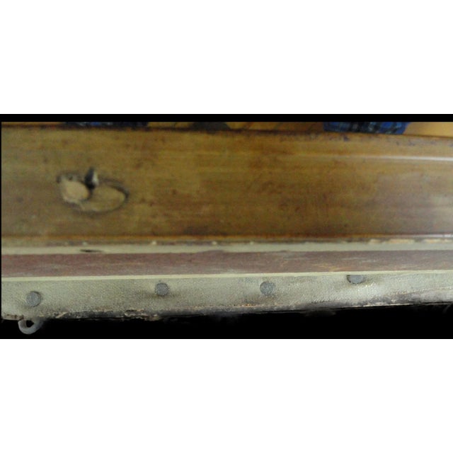 Textile Circa 1900 "Boy with a Dog" Oil Painting by G. Bennet, Framed For Sale - Image 7 of 9