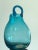 Late 20th Century Handblown Glass Hanging Wall Vase For Sale - Image 4 of 10