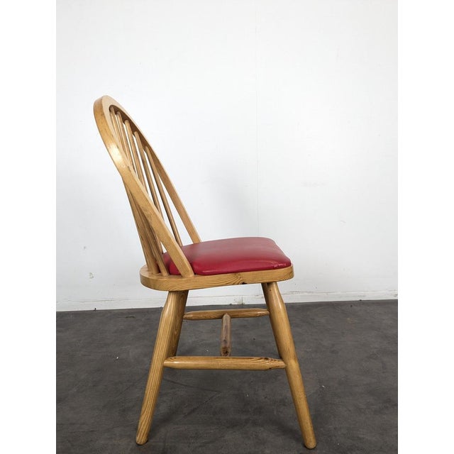 Pine Chairs, Set of 4 For Sale - Image 6 of 8