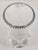 Fostoria Crystal Ribbed Bud Vase With Thumbprint Base For Sale - Image 9 of 11