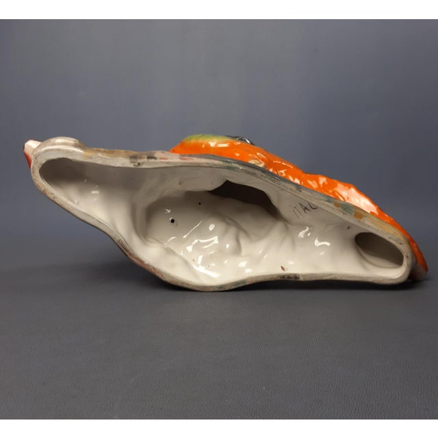 Vintage Multicolored Ceramic Pheasant Sculpture, Italy, 1960s For Sale - Image 14 of 17