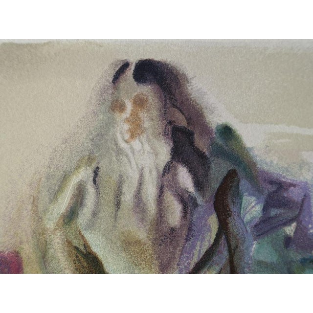 Modern Salvador Dali, Saint, Woodcut For Sale - Image 3 of 6