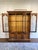 1970s 1970s Henredon Walnut Lighted China Cabinet 3-Door French Provincial Style For Sale - Image 5 of 16