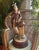 Hand Painted Ceramic Sculpture of Knight on Pedestal Leaning on an Amphora from Tarik, 1950-1960 For Sale - Image 10 of 11