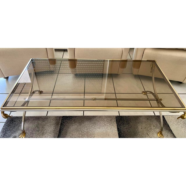 Metal Vintage Coffee Table from Jason Maison, 1969 For Sale - Image 7 of 9