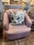 Dusty Pink Swivel Club Chairs For Sale - Image 17 of 17