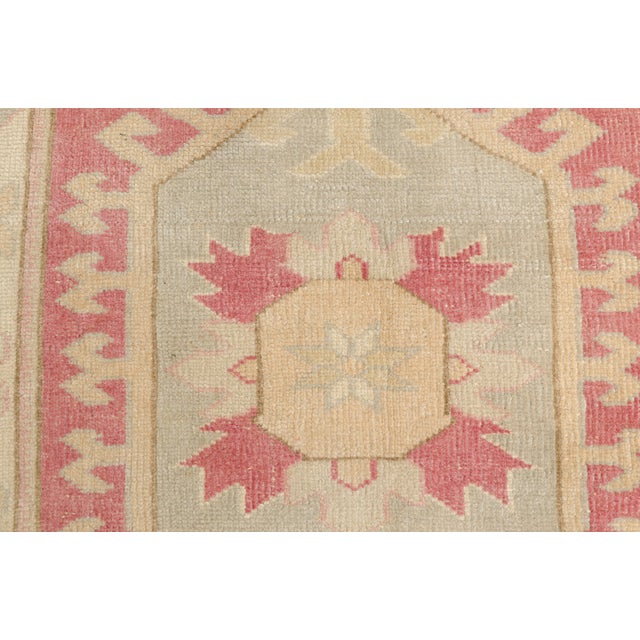 Textile Authentic Vintage Oushak in Beige & Sand Rug For Sale - Image 7 of 10