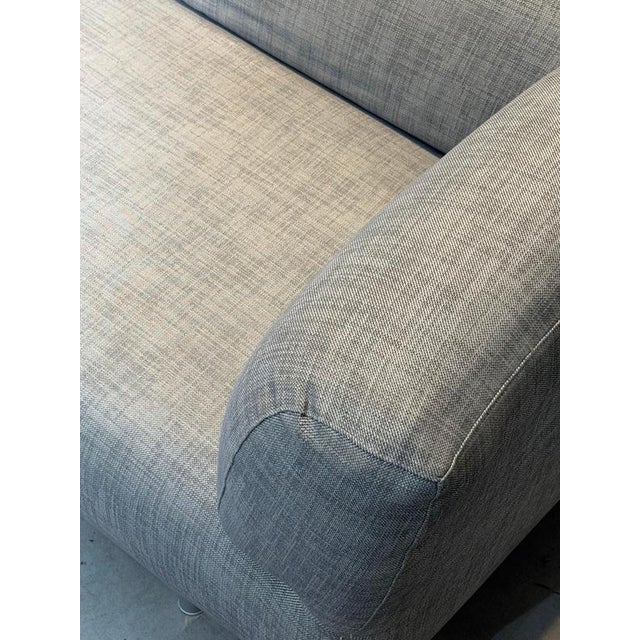 Met 250 Sofa in Grey Fabric from Cassina For Sale - Image 10 of 11
