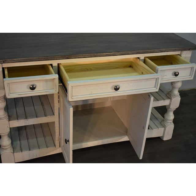 Crafters and Weavers Stonegate Kitchen Island For Sale In Chicago - Image 6 of 10