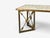 Hollywood Regency, Coffee Table, Capiz Shell, Brass, France, 1950s For Sale In New York - Image 6 of 10