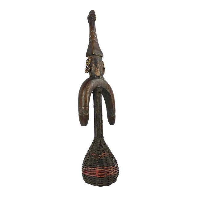 Early 20th Century Namji Janus Rattle Cameroon For Sale
