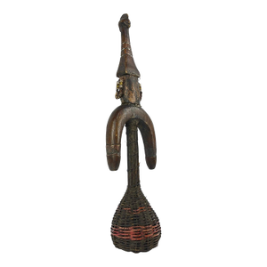 Early 20th Century Namji Janus Rattle Cameroon