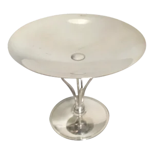 Ercuis France ( Previously Saint Hilaire) Silverplated Footed Server / Candy Dish #4046