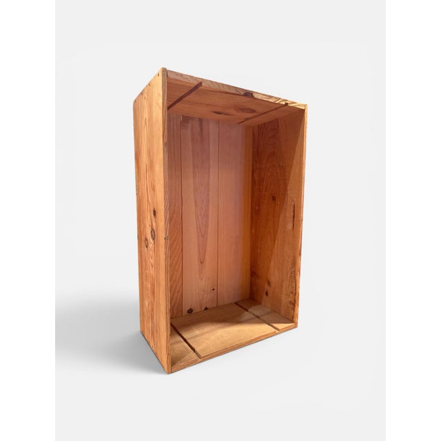 Painted directly onto a wooden wine crate, this original work by Kevin Murphy features an abstract profile portrait...