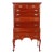 Ethan Allen Early American Queen Anne Solid Cherry Wood Highboy Dresser For Sale